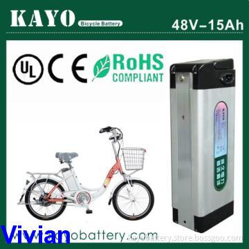 Li-ion Battery, Electric Bike Battery 48V 15Ah with Charger